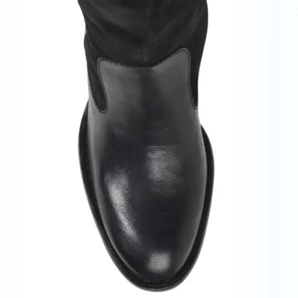 NEW Born Uchee Knee High Black Suede Leather Boots Size 7 - Picture 5 of 8